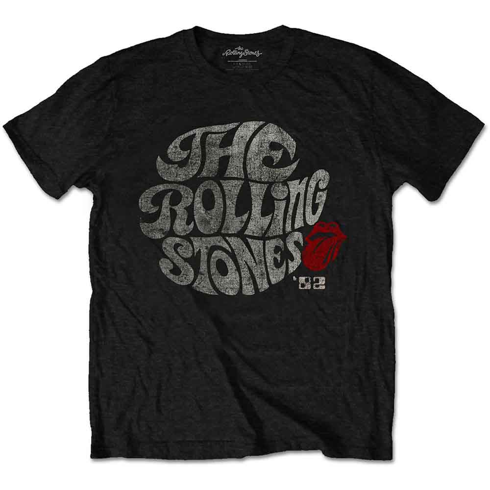 Majica Licenced The Rolling Stones - Swirl Logo '82 / Black